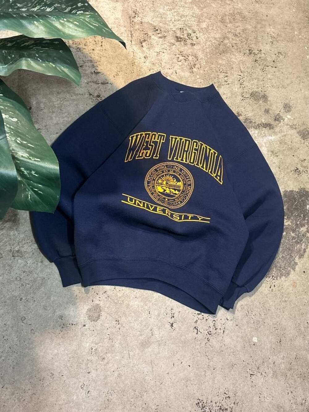 Gear For Sports West Virginia University Sweatshirt Size Medium Blue